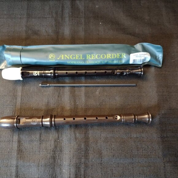 Two - Peripole Angel Soprano Halo Recorder with case - Picture 7 of 9